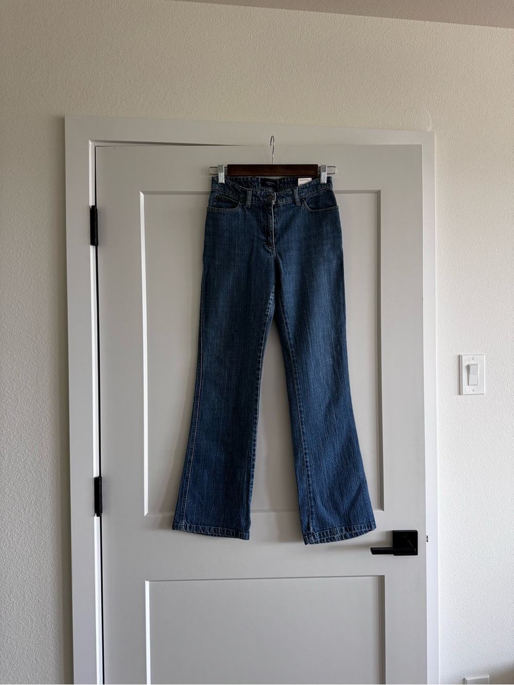 Piazza Sempione Dark Blue low waisted Flared Jeans